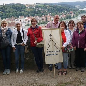 Wanderung nach Passau zum Oberhaus, Chorausflug 2018