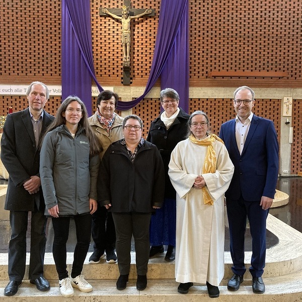 Seelsorgeteam Marchtrenk mit Angelika Gumpenberger-Eckerstorfer