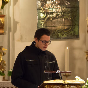 Osternacht in der Pfarrkirche Kopfing