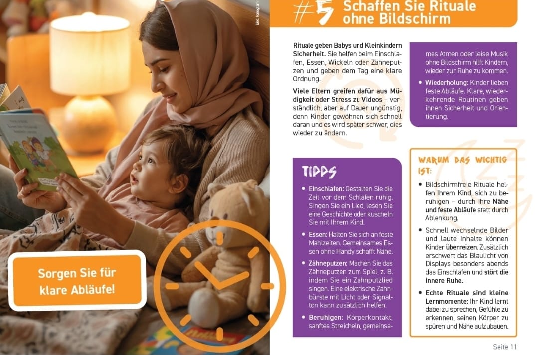 Schaffen Sie Rituale ohne Bildschirm