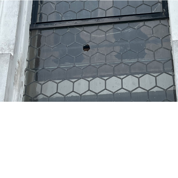 Fenster Schaden /Südseite
