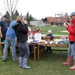 Arbeiten am Familienspielplatz