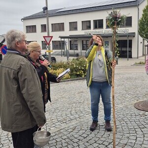 unterwegs auf dem Landschaftsrahmenweg