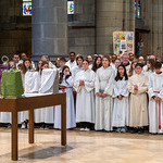 Etwa 100 Ministrant:innen kamen in den Linzer Mariendom.