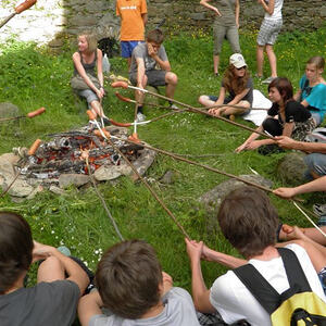 Firmlinge auf der Schaunburg