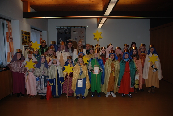 Sternsingeraktion 2023 in Pramet