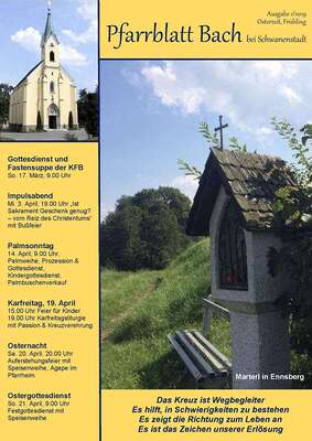 Pfarrblatt Bach