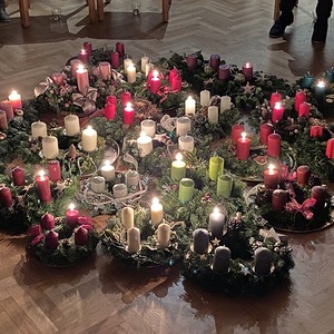 Familienadventkranzsegung