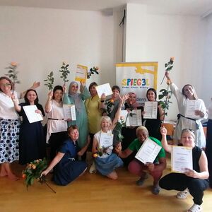 Jubelstimmung bei der Abschlussfeier