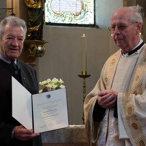 Ehrung langjähriger Kirchenchormitglieder