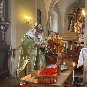 Sternsinger beim Gottesdienst