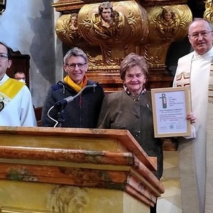 2021 - Ehrung für 21 Jahre Mesnerdienst