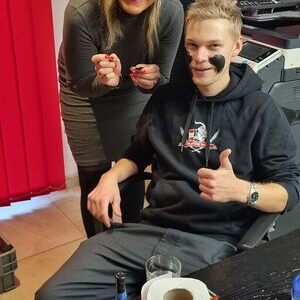 Danke fürs Schminken