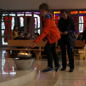 Bussfeier 2015 der Firmlinge in Haid