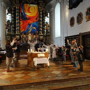 ... der du bist im Himmel ...