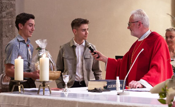 Dank an Firmspender Dr. Adi Trawöger