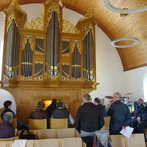 Teilnehmerinnen und Teilnehmer am Ökumenischen Orgelseminar in Rutzenmoos