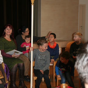 Nikolaus im Pfarrsaal