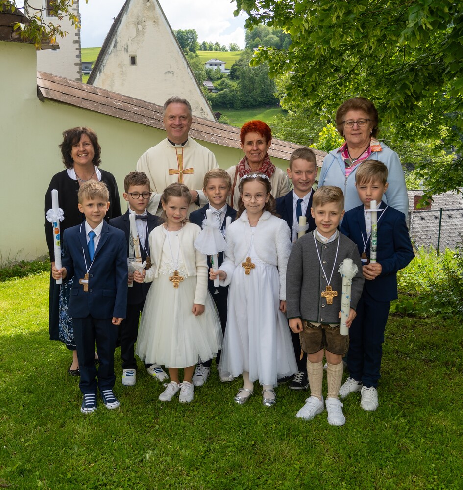 Gruppenbild Erstkommunion 2025