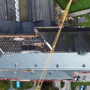 Baustelle am 22. Oktober 2024