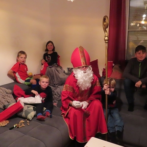 Nikolaus besuchte die Familien
