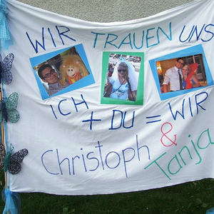 PGR-Hochzeit: Tanja und Christoph