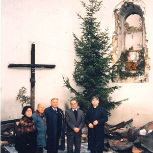 Besuch in der Diözese Mostar mit der Caritas.