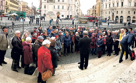 Pilger der Hoffnung in Rom