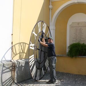 Sanierung Turmuhr 2018