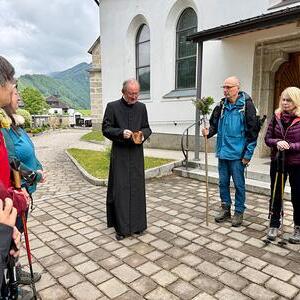 Pilgernsegen vom Hr. Pfarrer