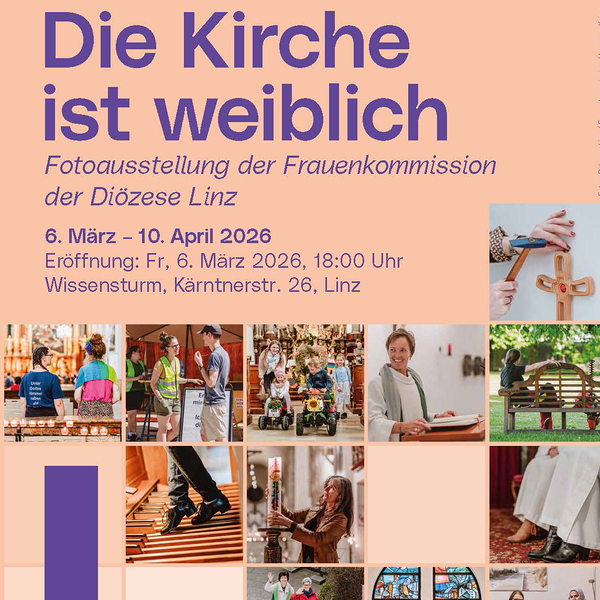 Deckblatt des Folders zur Ausstellung