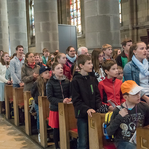 JuMiläum – Großes Kinderfest zu 70 Jahre Jungschar in Linz1.500 MinistrantInnen, Jungscharkinder und GruppenleiterInnen feierten am Samstag, 20. Mai 2017 den 70. Geburtstag der Katholischen Jungschar in der Linzer Innenstadt. Der gemeinsame Gottesdi
