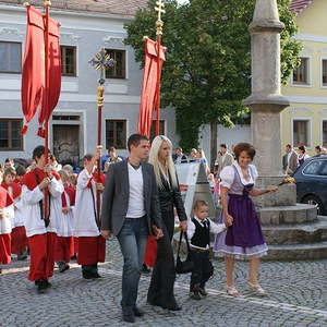 Erntedankfest mit Pfarrfoto