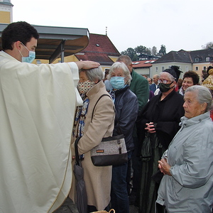 11. Oktober 2020 am Dorfplatz