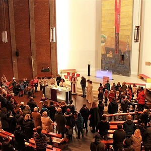 Kindergottesdienst mit den Froschgoscherln