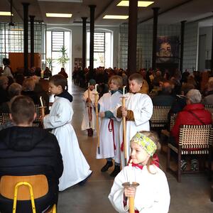 gemeinsamer Gottesdienst St. Quirinus und Marcel Callo