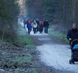 Adventwanderung der KMB