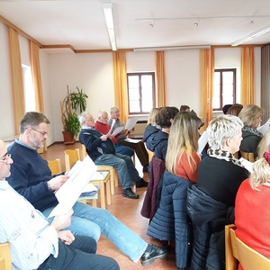 Chorsingtag / Probentag Feb 2020