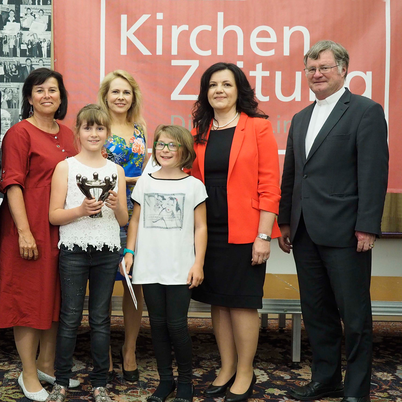 Elisabeth Birngruber und Judith Hartl bei der Solidaritätspreisverleihung 2018