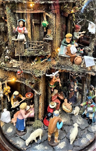 Krippe in Neapel