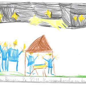 Simon Berger, Volksschule St. Marienkirchen an der Polsenz, Klasse 3a