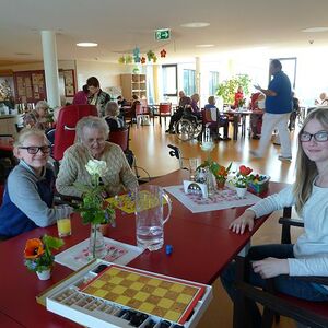 Seniorenheimbesuch