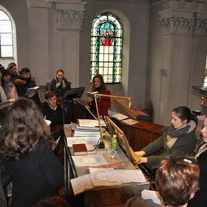 Orchester und der Singphonia-Chor