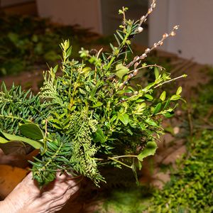 mit Erstkommunionmüttern und -kindern