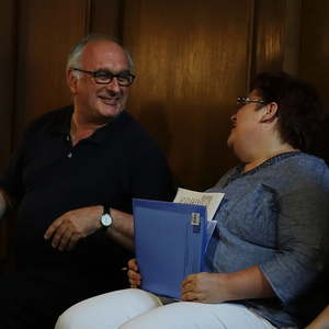 Miteinander lachen...