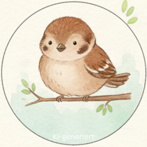 Spatz (KI-generiert)