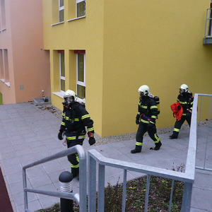 Feuerwehrübung im Kindergarten