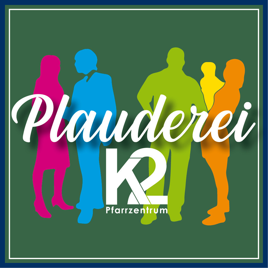 Plauderei / Gerald Panhuber bunte Menschen die sich unterhalten