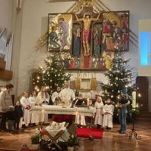 Einkleidungsfeier unserer neuen Minis.