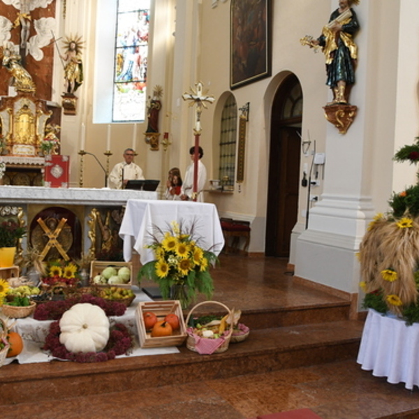Erntedankfest in der Pfarrgemeinde Kopfing 